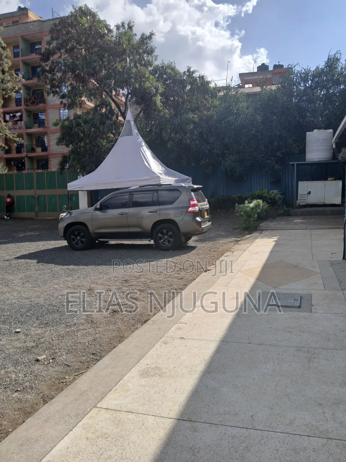 100ft×80ft Kasarani Plot for Rental, Off Thika Rd, Fenced, Godown.