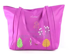 Sunny Pink Floral Bag