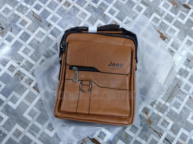 Unisex Jeep Leather Bag