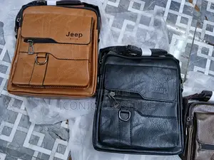 Unisex Jeep Leather Bag