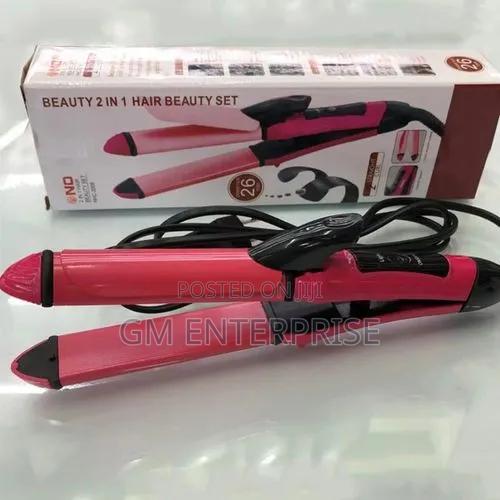 Nova 2-in-1 Hair Styling Flat Iron and Tong