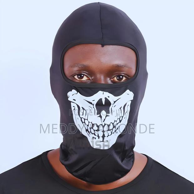 Black Skull Balaclava - thumbnail 2