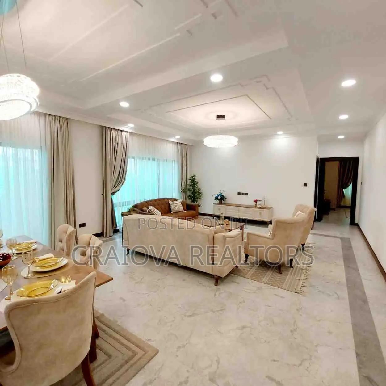 Furnished 3bdrm Apartment in Kileleshwa for rent
