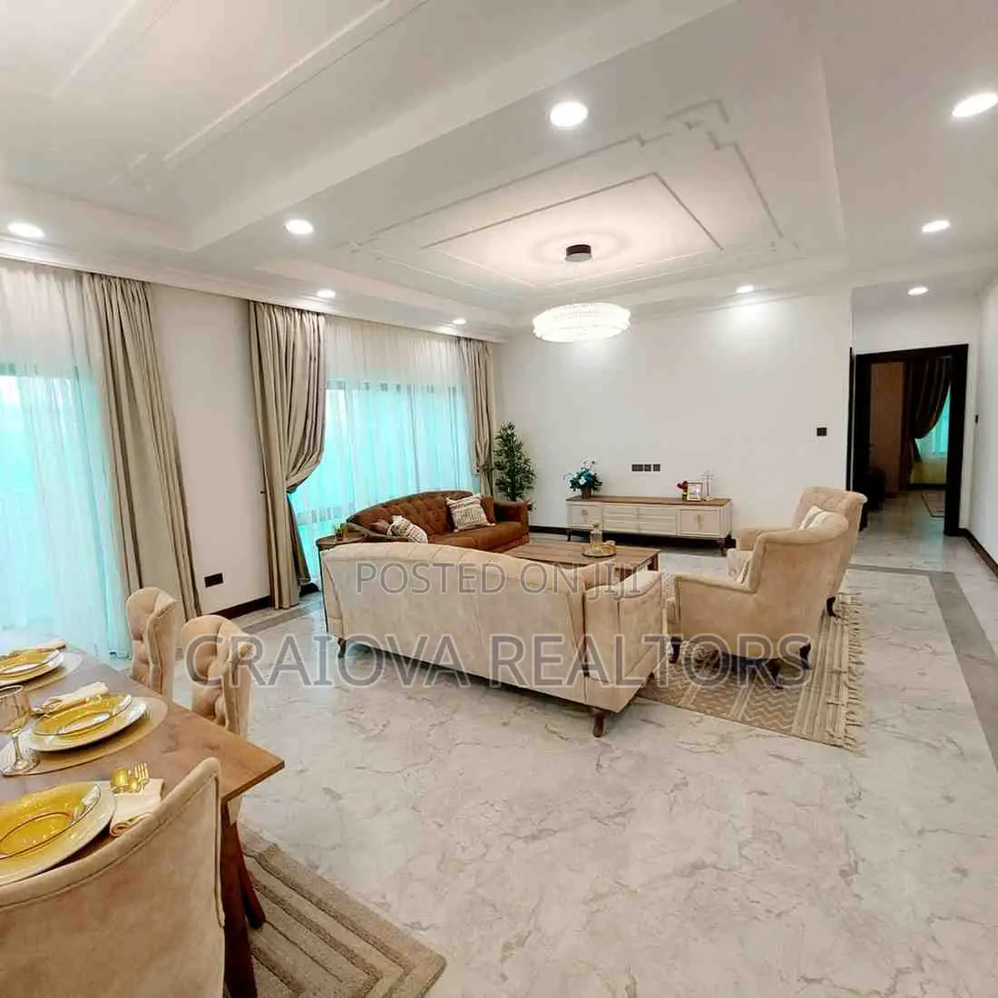 Furnished 3bdrm Apartment in Kileleshwa for rent