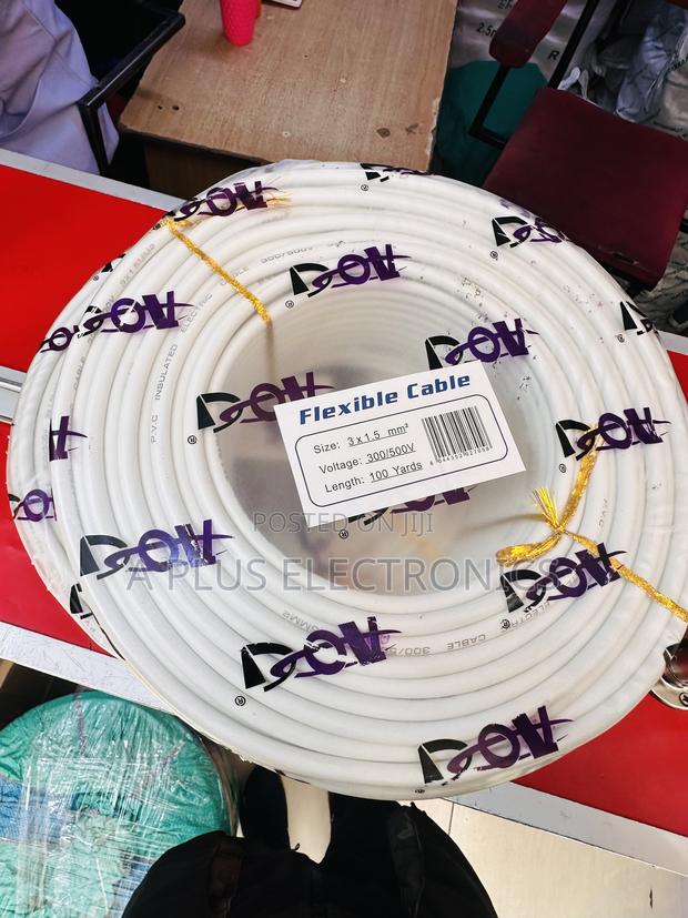 1.5mm Flex Cable 3 Core Electrical Cable – Certified Quality - thumbnail 2