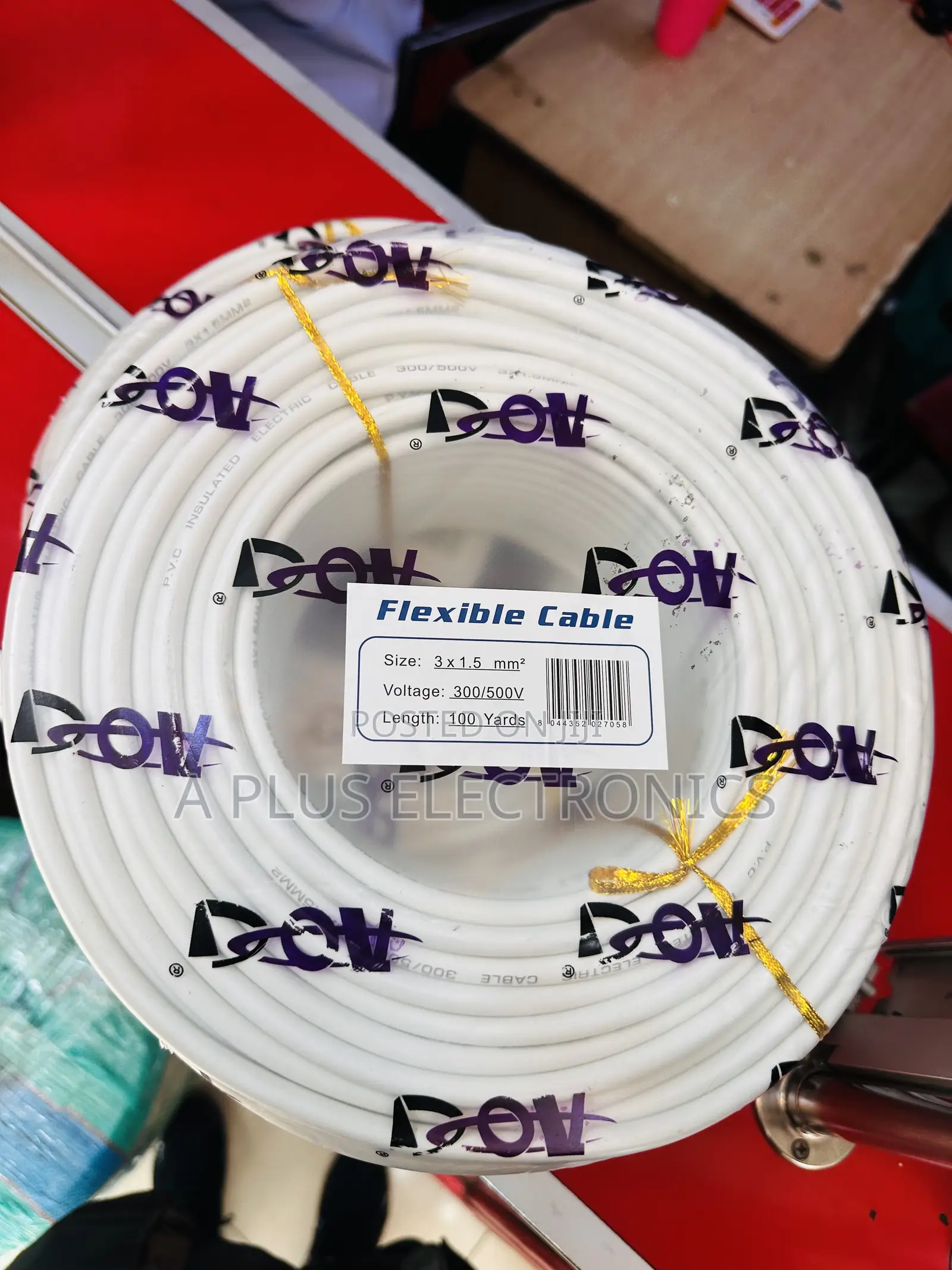 1.5mm Flex Cable 3 Core Electrical Cable – Heat Resistant PVC