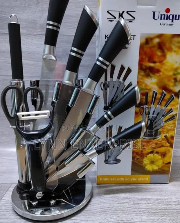 9pcs Unique Knife Set.