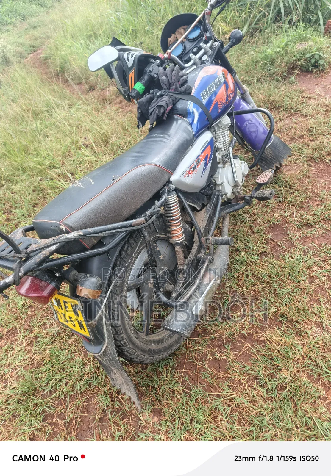 Bajaj Boxer X125 2021 Blue