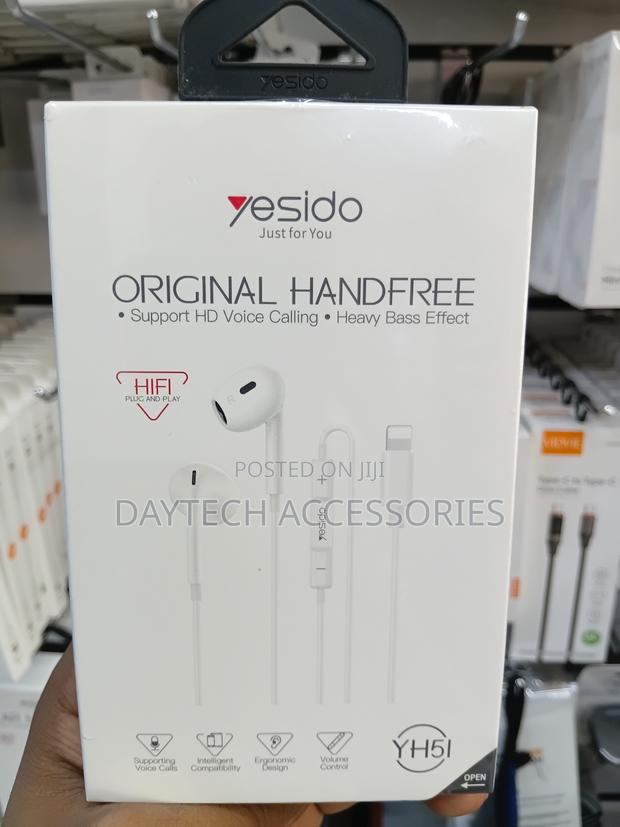 Yesido Earphone Yh50 Compatible With iPhones
