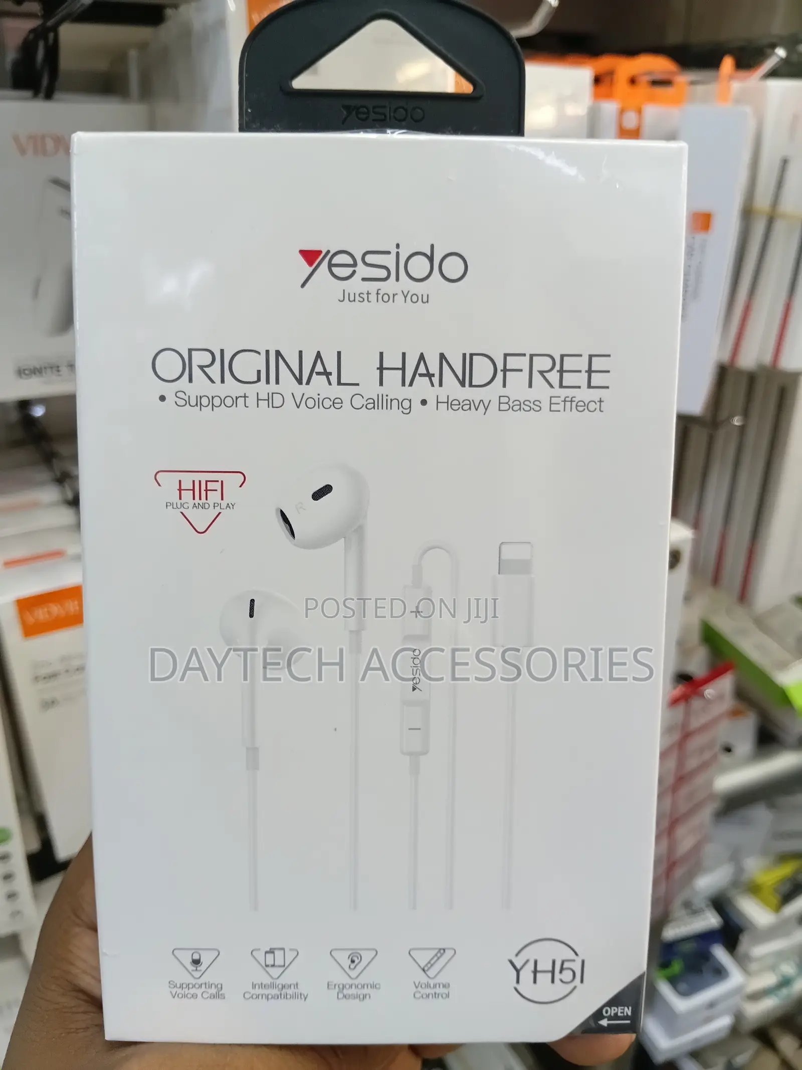 Yesido Earphone Yh50 Compatible With iPhones