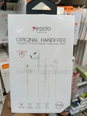 Yesido Earphone Yh50 Compatible With iPhones