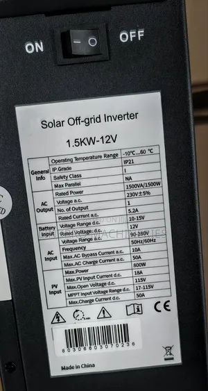 1.5kva 12v Solarpex Hybrid Inverter