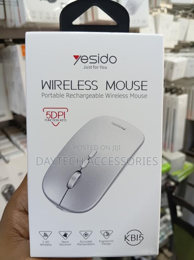 Yesido Kb15 Rechargeable Portable Wireless Mouseyesido - thumbnail 2