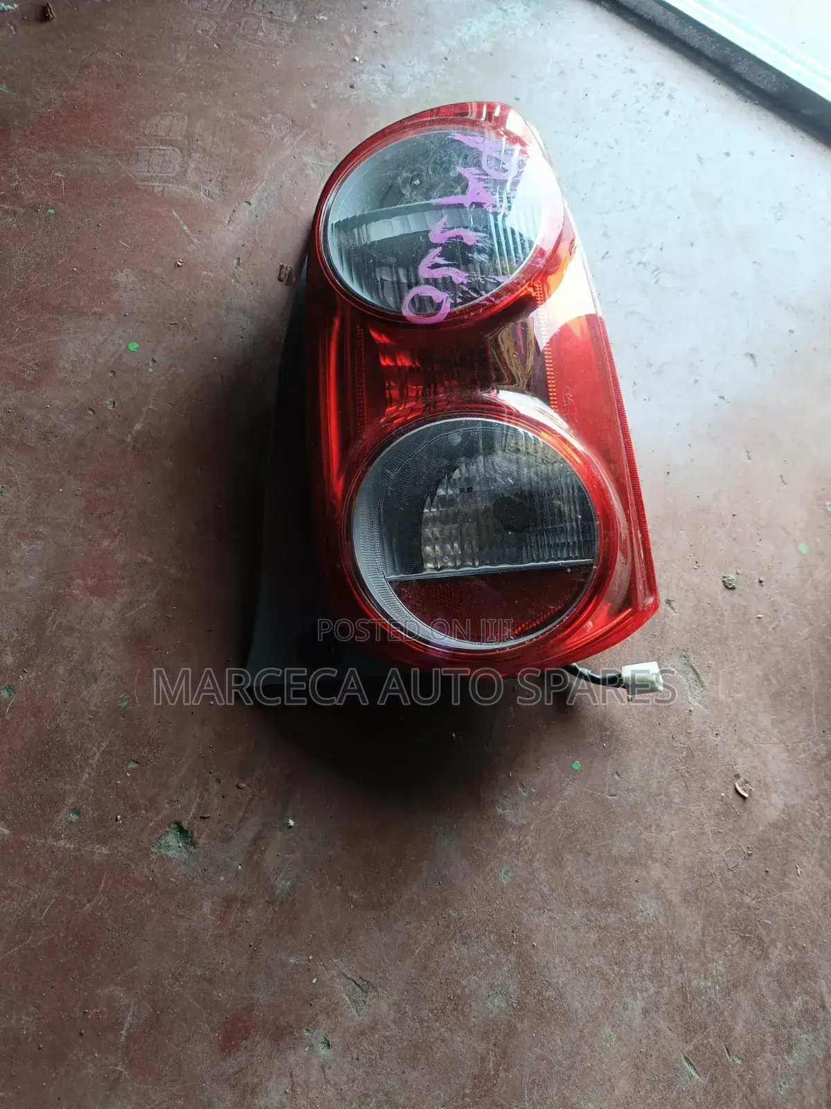 Tailight Toyota Passo 2011 Model.
