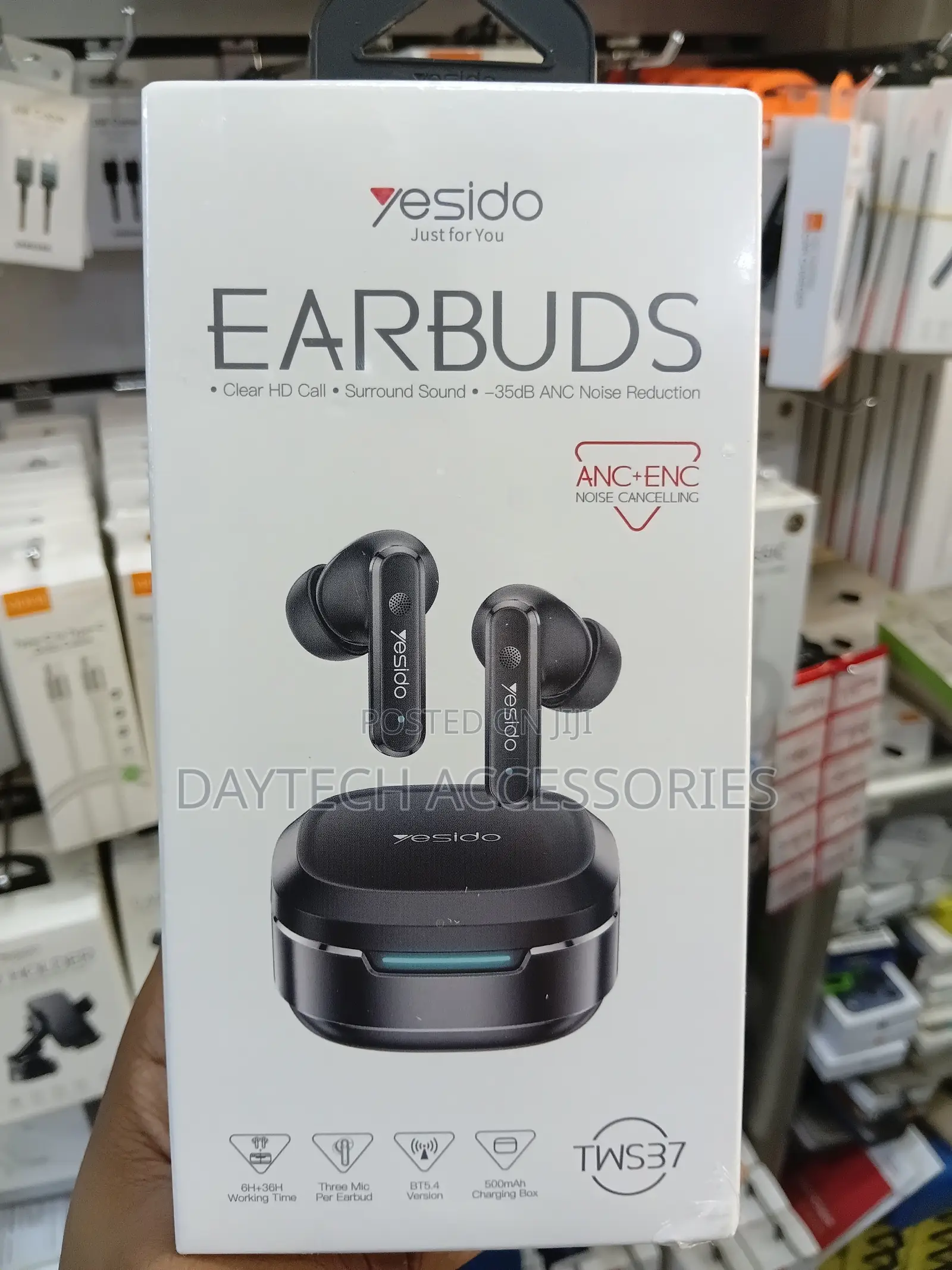 The Yesido Tws37 Wireless Earbuds.
