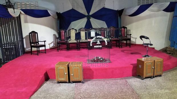 Red Church Carpet for Sanctuary and Worship Flooring