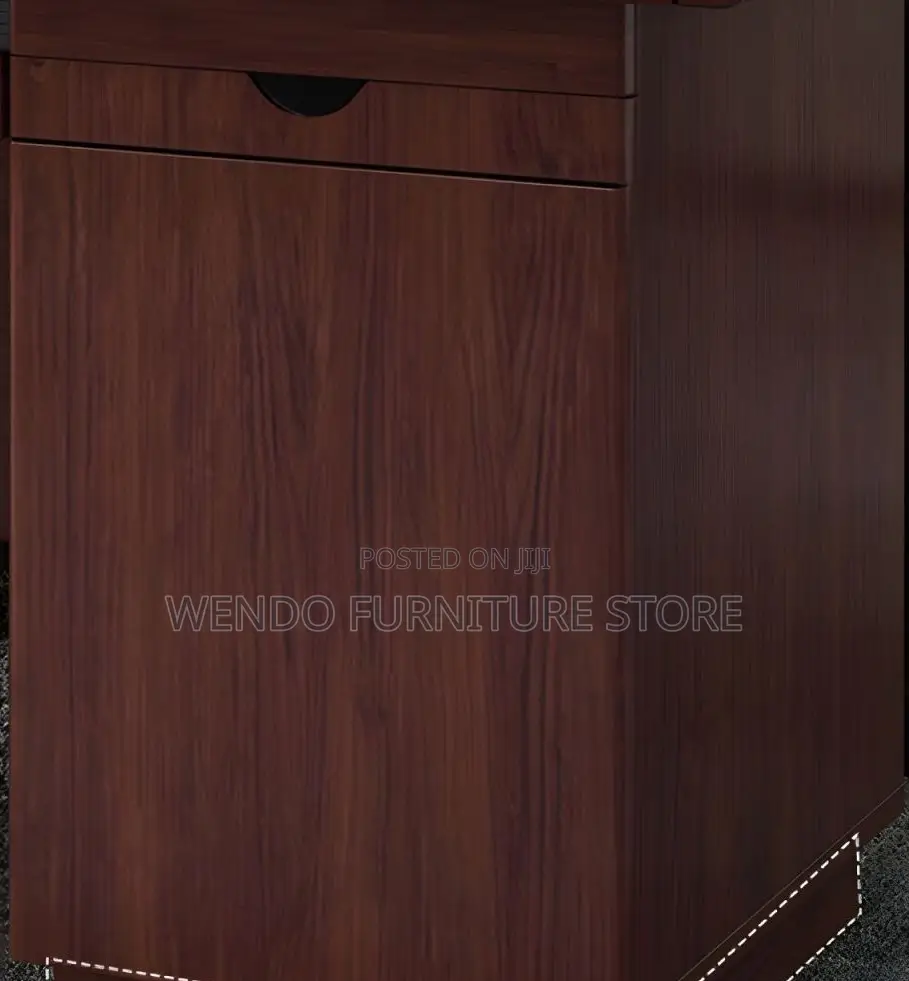 Office Desk; 1.4 Meters Mahogany DDQ- 5t Executive Desk