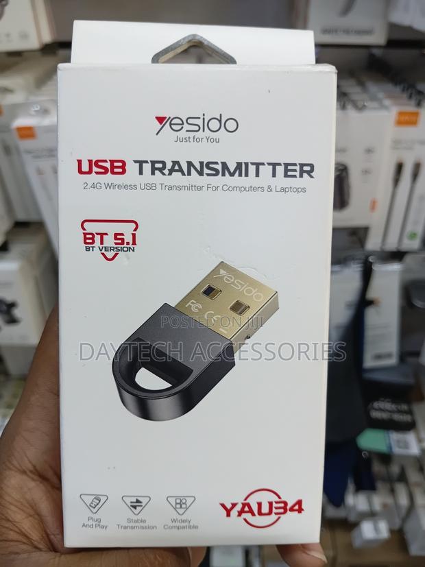 Yesido Yau34 2.4g Bluetooth 5.1 Wireless Usb Transmitter Adapter. - thumbnail 2
