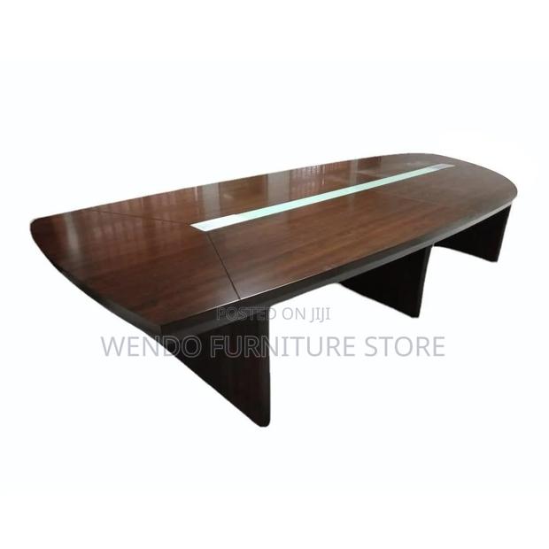 Boardroom Table; 3 Meters Mahogany WTR- Boardroom Table - thumbnail 6