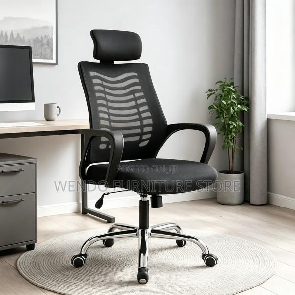 Office Chairs; Fabric Ergonomic Adjustable Home Office Chairs