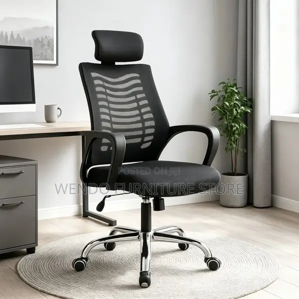 Office Chairs; Fabric Ergonomic Adjustable Home Office Chairs