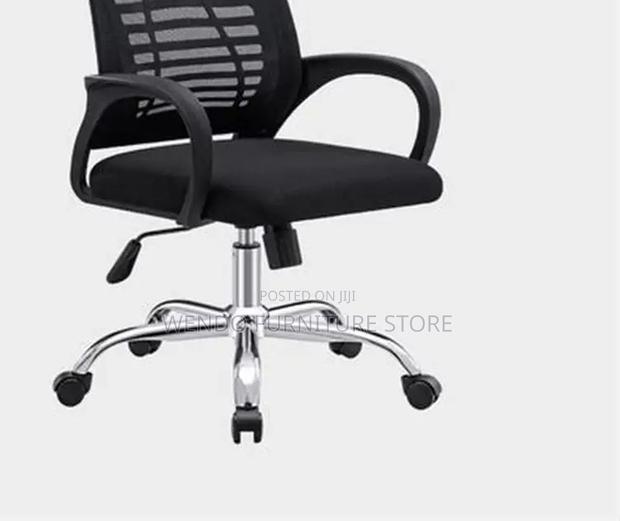 Office Chairs; Fabric Ergonomic Adjustable Home Office Chairs - thumbnail 5