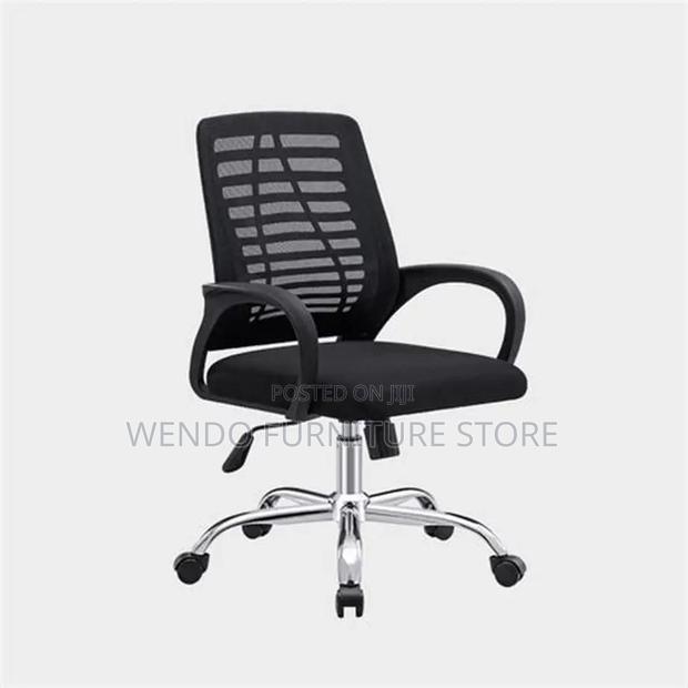 Office Chairs; Fabric Ergonomic Adjustable Home Office Chairs - thumbnail 6