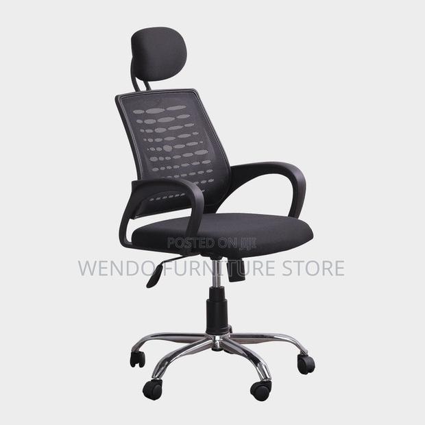 Office Chairs; Fabric Ergonomic Adjustable Home Office Chairs - thumbnail 7