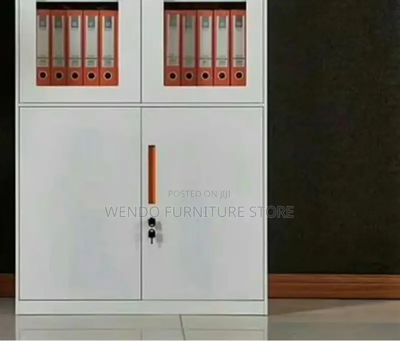Office Cabinet; Lockable Filing Cabinet With Adjustable Shelves
