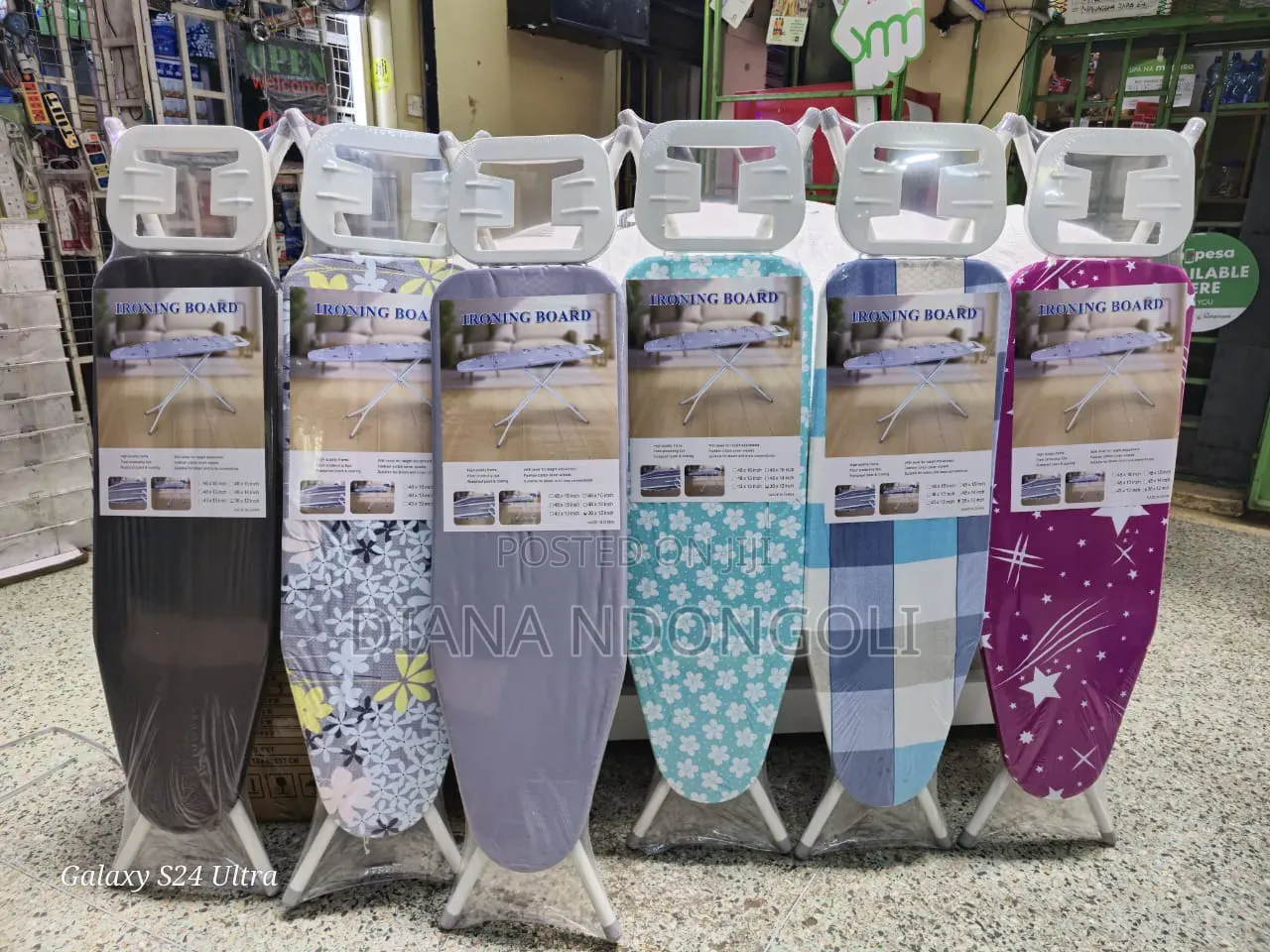 Imported Metallic Ironing Board Available in Different Colours
