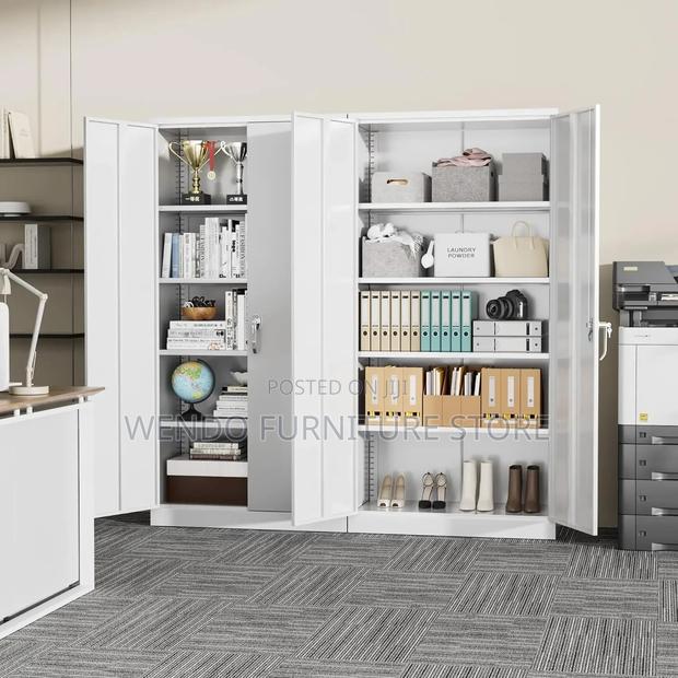 Office Cabinet; Lockable Filing Cabinet With Adjustable Shelves - thumbnail 14