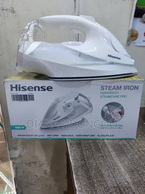 *Hisense Steam Iron 2800w Steamcare Pro