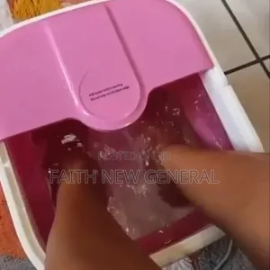 Portable Silicon Folding Electric Foot Bath Foot Massage Machine