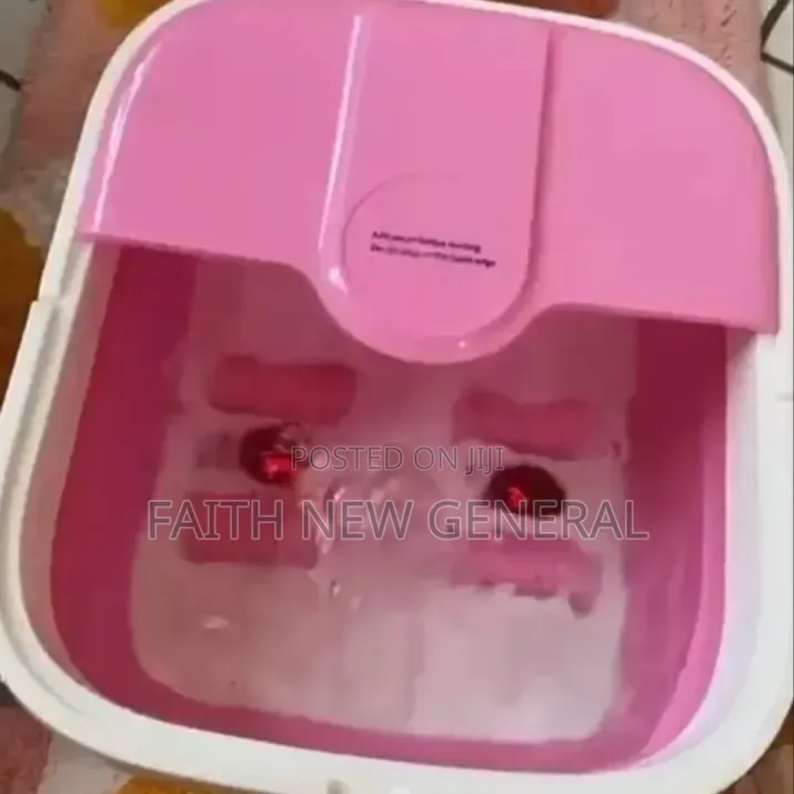 Portable Silicon Folding Electric Foot Bath Foot Massage Machine