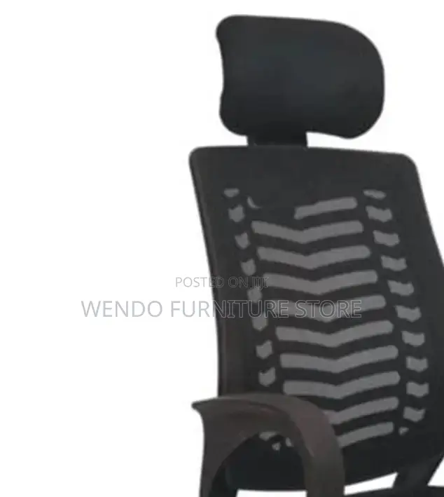 Office Chairs; Fabric Clerical Headrest Ergonomic Adjustable Chairs