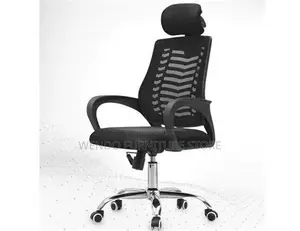 Office Chairs; Fabric Clerical Headrest Ergonomic Adjustable Chairs
