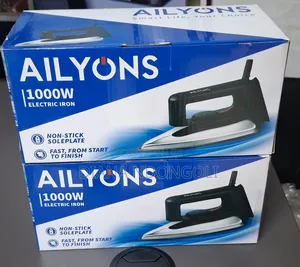 Ailyons Hd-199a Electric Dry Iron Box Silver Black