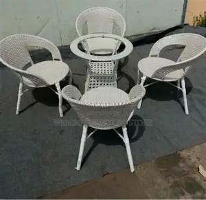 Dining Set; Four Seaters Garden and Balcony Dining Set