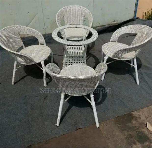 Dining Set; Four Seaters Garden and Balcony Dining Set - thumbnail 2
