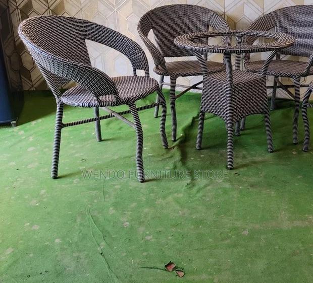 Dining Set; Four Seaters Garden and Balcony Dining Set - thumbnail 4
