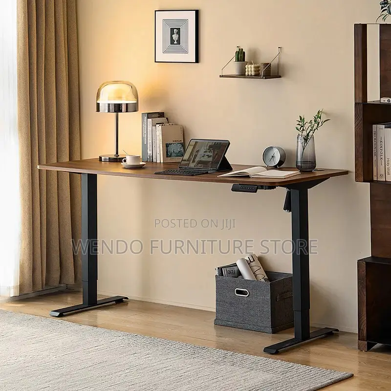 Office Desk; 1.4 Meters Content Creators Adjustable Computing Desk