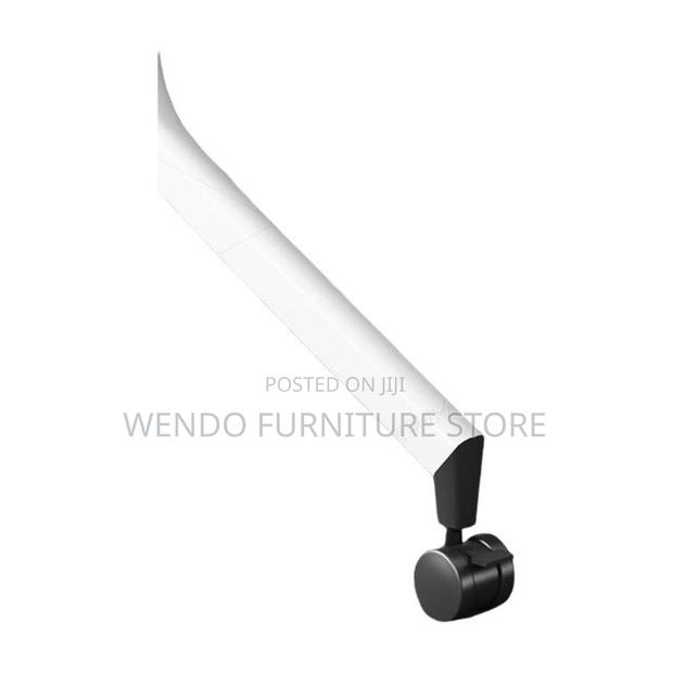 Office Table; White Foldable Working Mobile Table - thumbnail 2