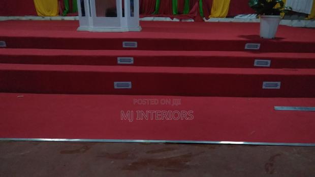 Deluxe Red Wall to Wall Carpet for Church Sanctuary Upgrade