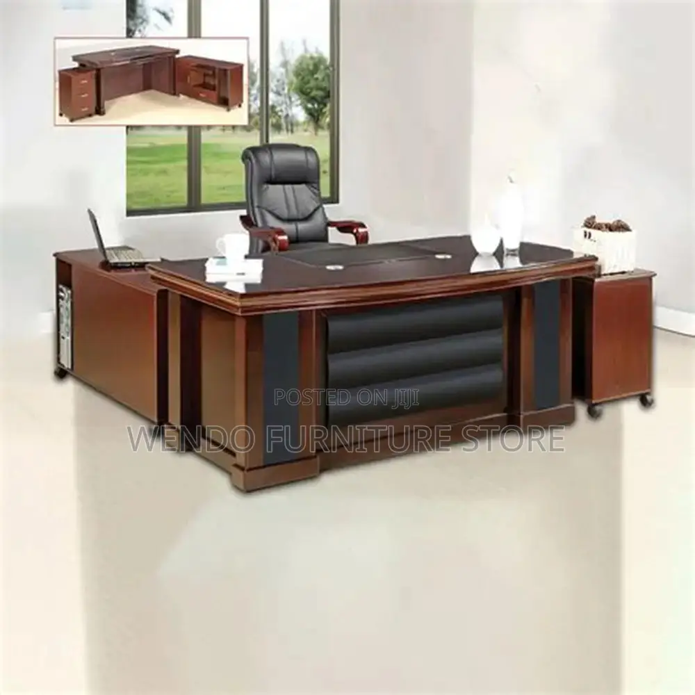 Office Desk; 1.6 Meters Executive Mahogany Seniors Office Desks