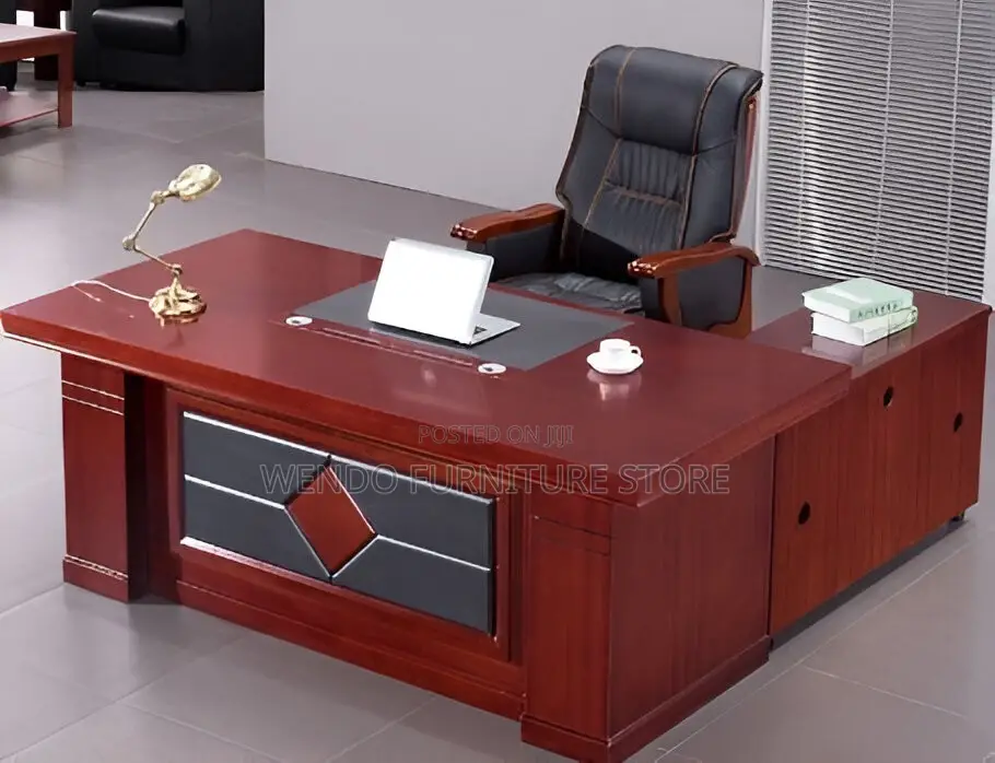 Office Desk; 1.6 Meters Executive Mahogany Seniors Office Desks