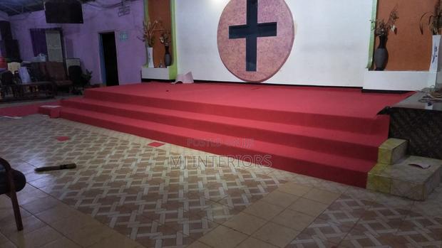 Church Wall to Wall Carpet for Fellowship Hall and Altars