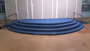 Soft Blue Church Wall to Wall Carpet for Altar Flooring