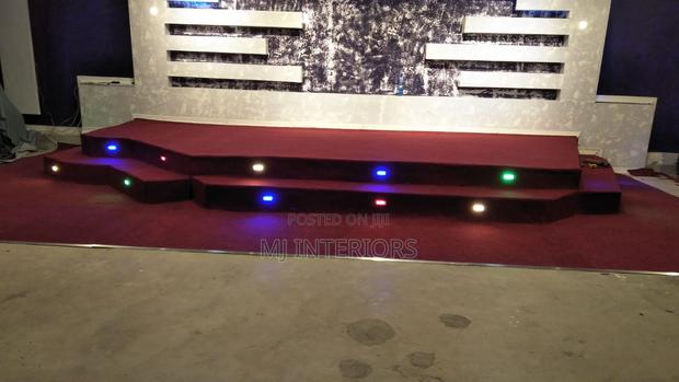 Imported Maroon Wall to Wall Church Carpet Rolls in Stock