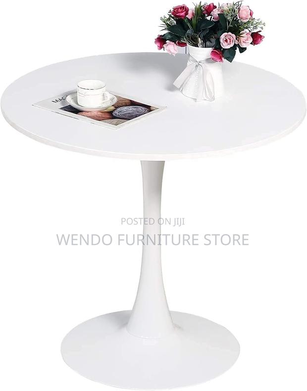 Coffee Table; Living Rooms Luxury Round Marble Coffee Table - thumbnail 5