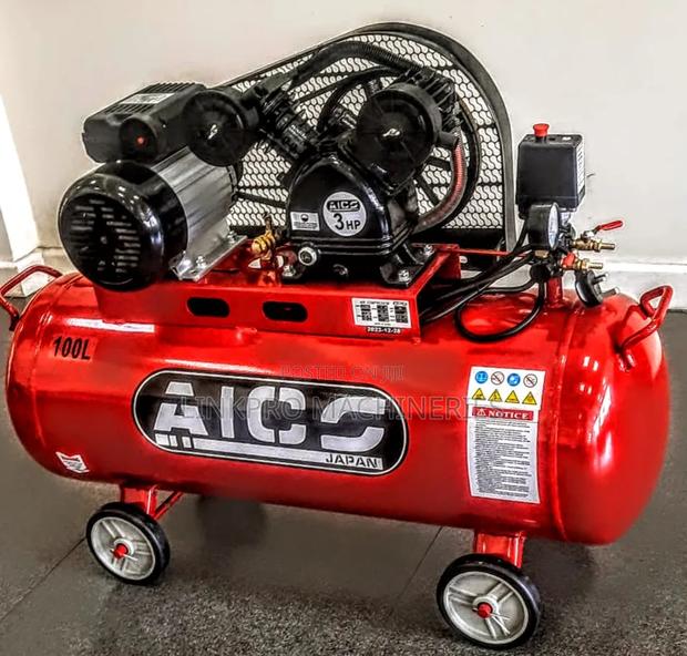100 Litres Aico Electric Air Compressor 3hp Double Pistons